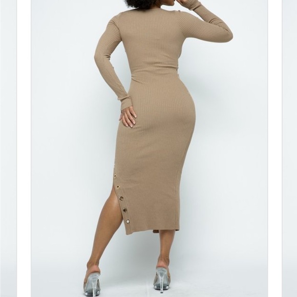 Hera collection long sleeve tie up dress size small - Picture 4 of 7